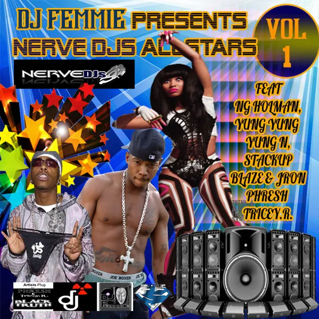 DJ FEMMIE PRESENTS NERVE DJS ALLSTARS VOL. 1 artwork